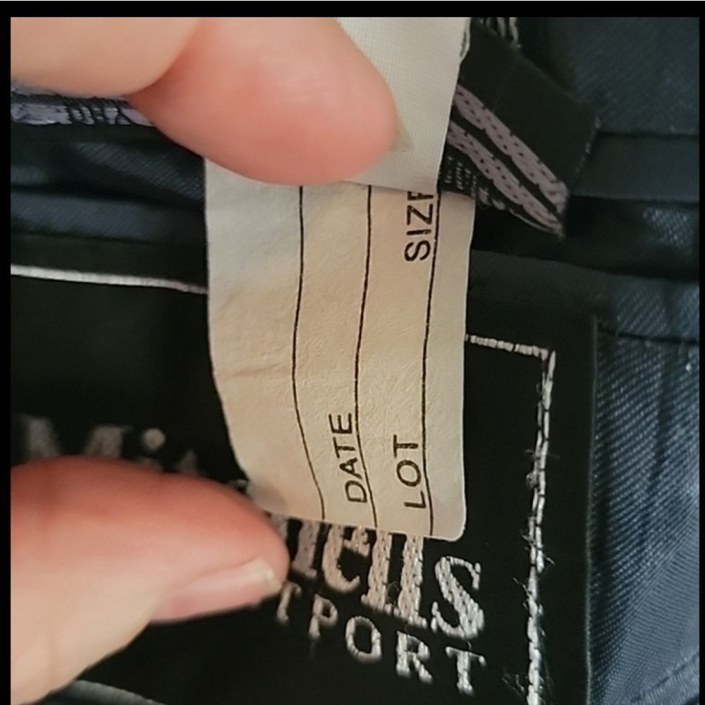 Authentic Burberry Grey Stripe Wool Tailored Doub… - image 6